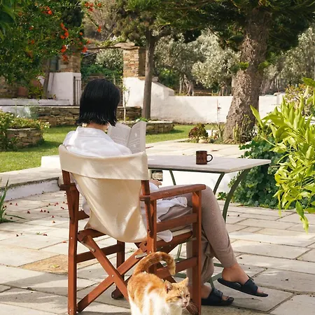 Garden House, 50 M From The Beach, Tinos *